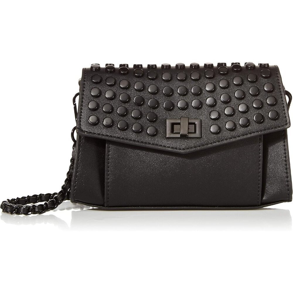 Crossbody Bag Polyurethane Womens Small Purse with Exterior Pocket